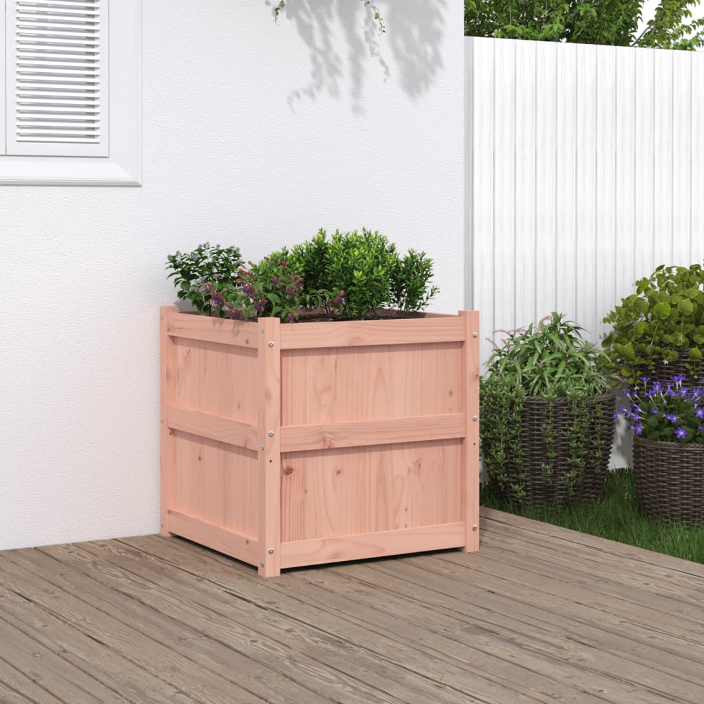 Garden Planters 2 Pcs Solid Wood Pine