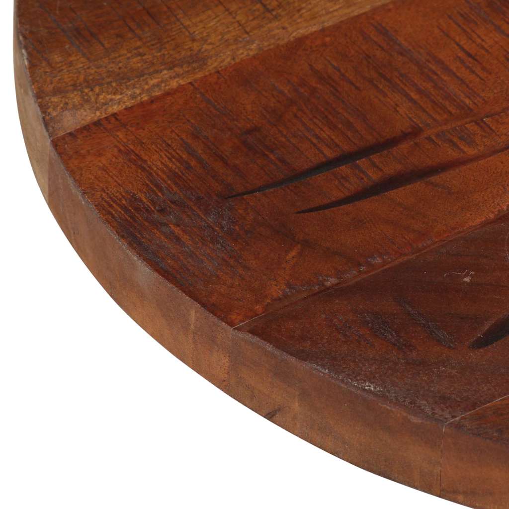 Table Top Ø 40X2.5 Cm Round Solid Wood Reclaimed