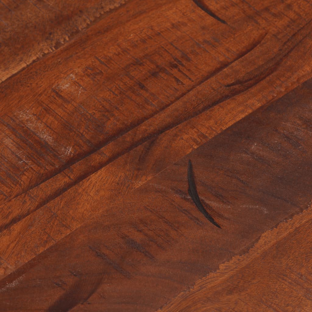 Table Top Ø 40X2.5 Cm Round Solid Wood Reclaimed