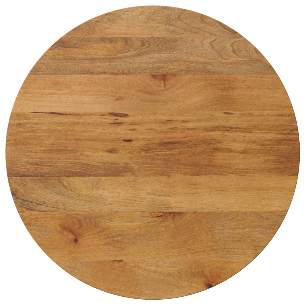 Table Top Ø 40X2.5 Cm Round Solid Wood Reclaimed