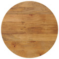 Table Top Ø 40X2.5 Cm Round Solid Wood Reclaimed