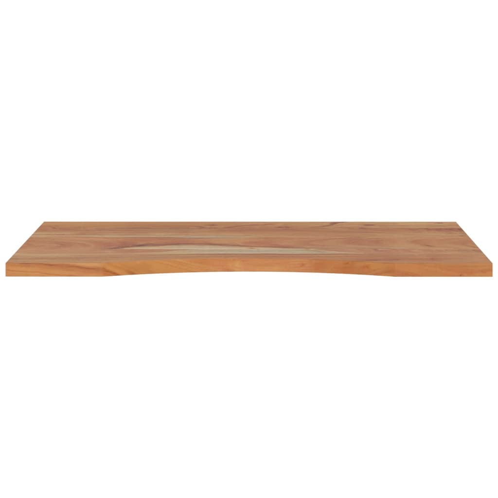 Desk Top 100X50X2.5 Cm Rectangular Solid Wood Acacia