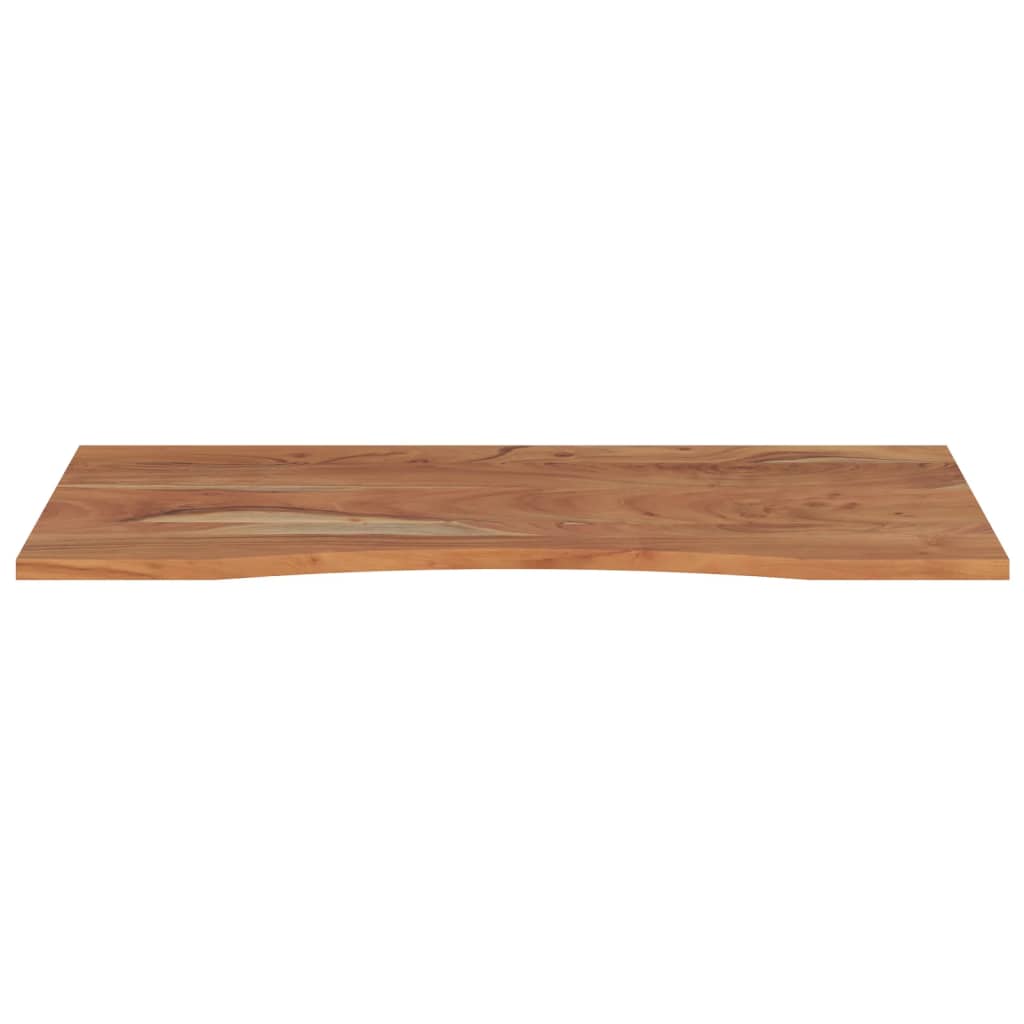 Desk Top 110X60X2.5 Cm Rectangular Solid Wood Acacia