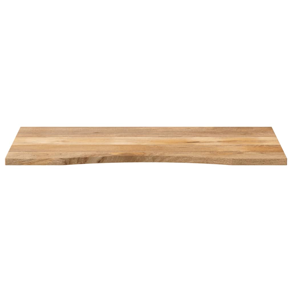 Table Tops Solid Mango Wood Desk Top Tabletop Rustic Natural Finish 110x50x2.5cm