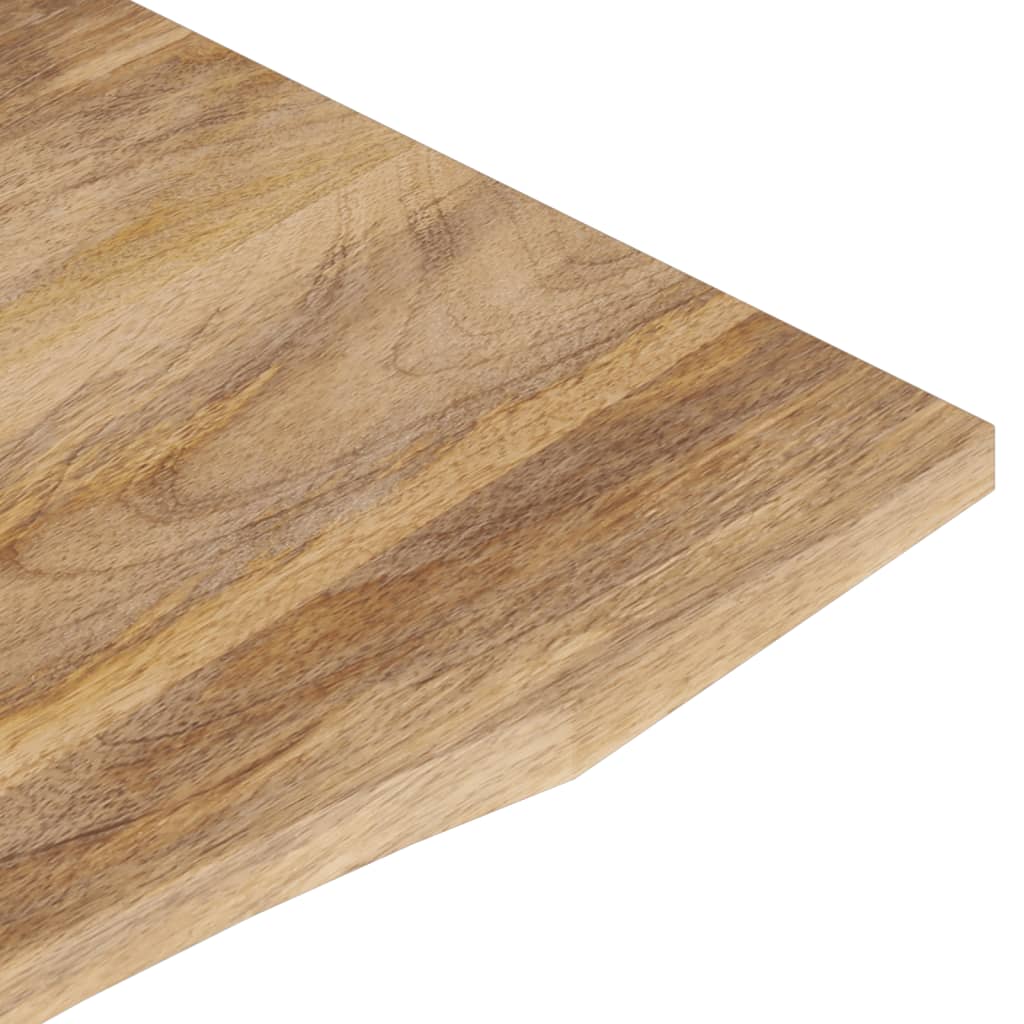 Table Tops Solid Mango Wood Desk Top Tabletop Rustic Natural Finish 110x50x2.5cm