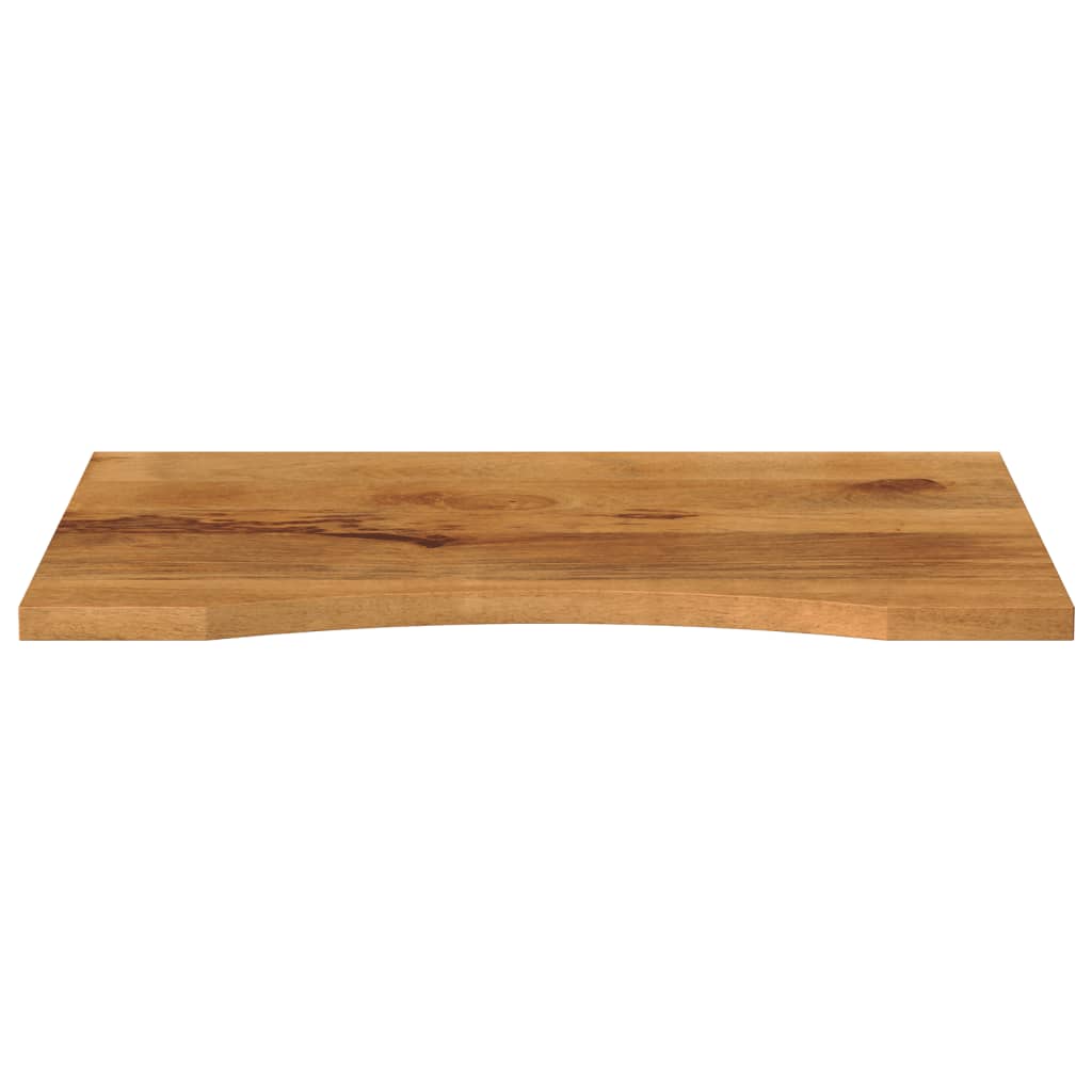 Table Tops Solid Mango Wood Desk Top Tabletop Rustic Natural Finish 80x60x2.5cm