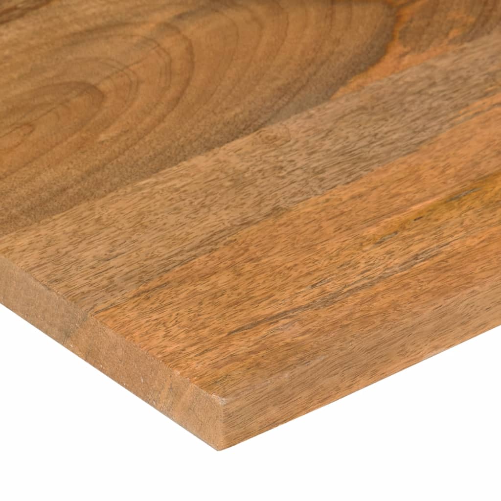 Table Tops Solid Mango Wood Desk Top Tabletop Rustic Natural Finish 80x60x2.5cm
