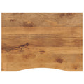 Table Tops Solid Mango Wood Desk Top Tabletop Rustic Natural Finish 110x80x2.5cm