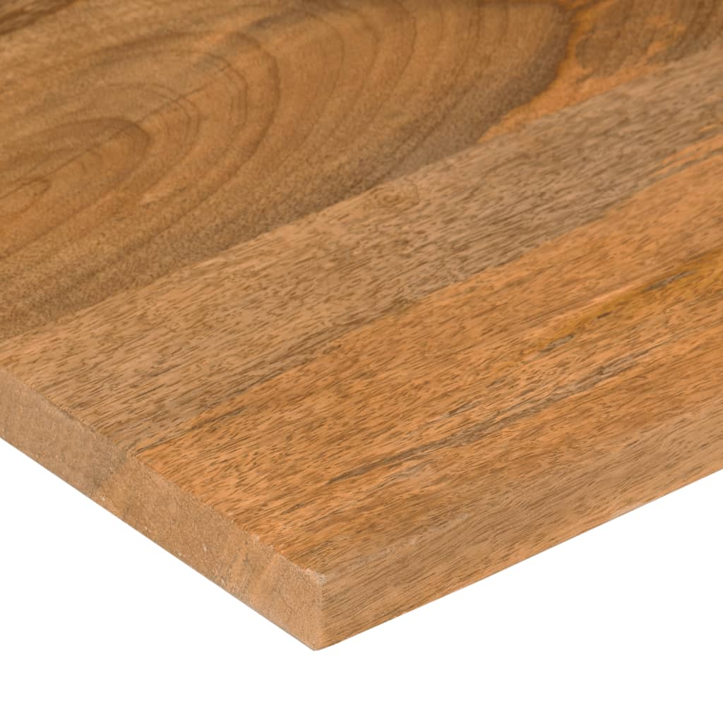 Table Tops Solid Mango Wood Desk Top Tabletop Rustic Natural Finish 110x80x2.5cm