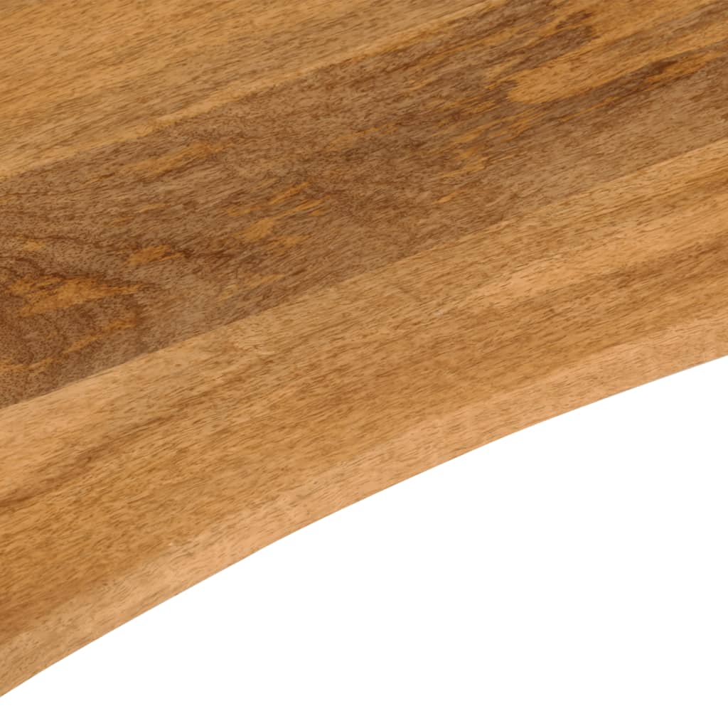 Table Tops Solid Mango Wood Desk Top Tabletop Rustic Natural Finish 110x80x2.5cm