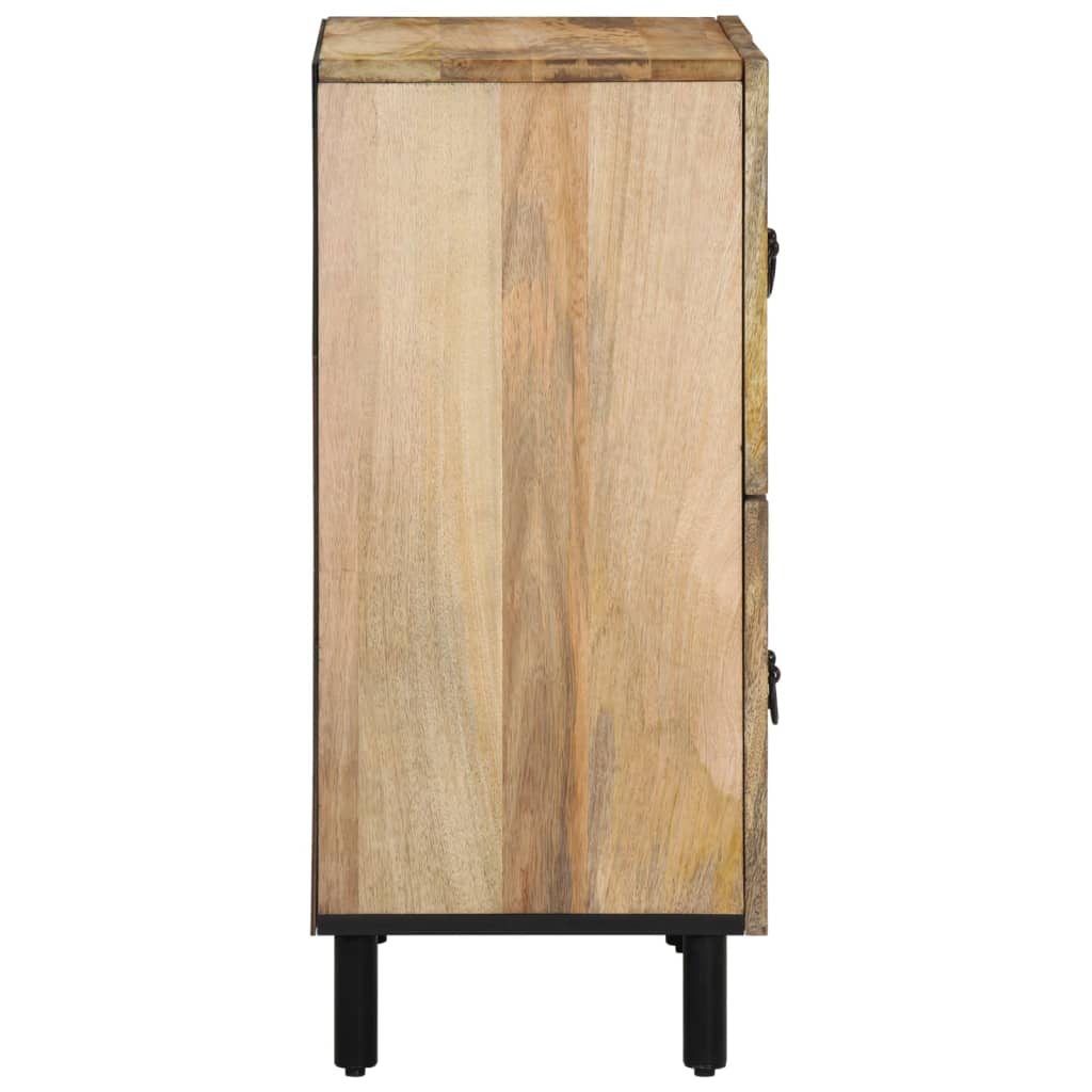 Side Cabinet 60X33X75 Cm Solid Wood Mango