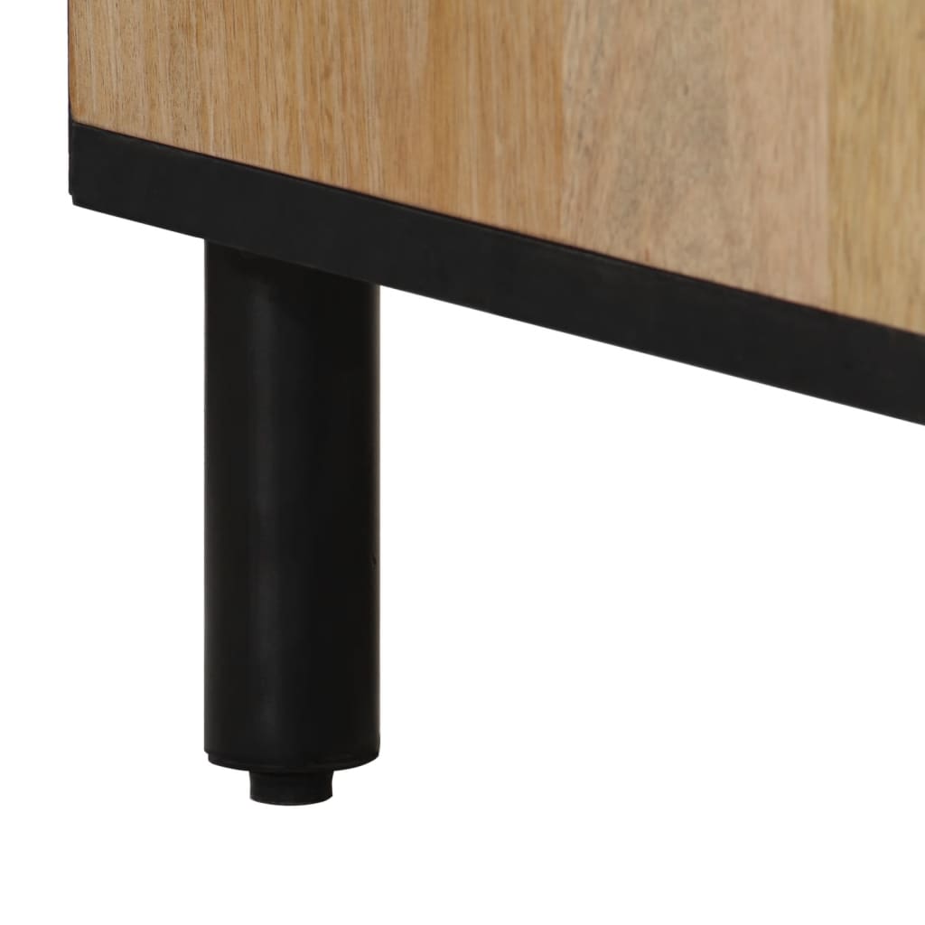 Side Cabinet 60X33X75 Cm Solid Wood Mango