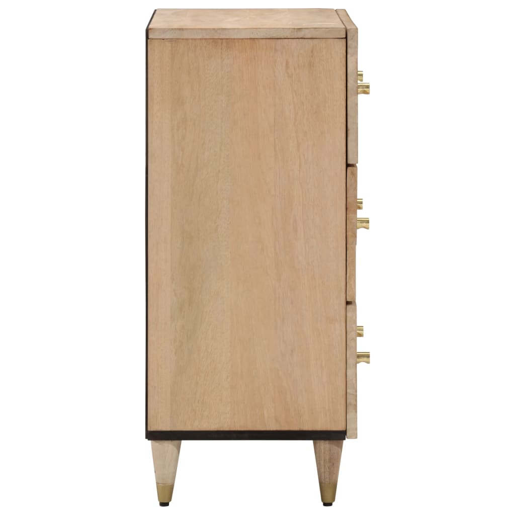 Side Cabinet 60X33X75 Cm Solid Wood Mango