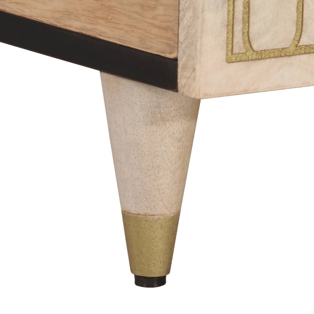 Coffee Table 100X54X40 Cm Solid Wood Mango