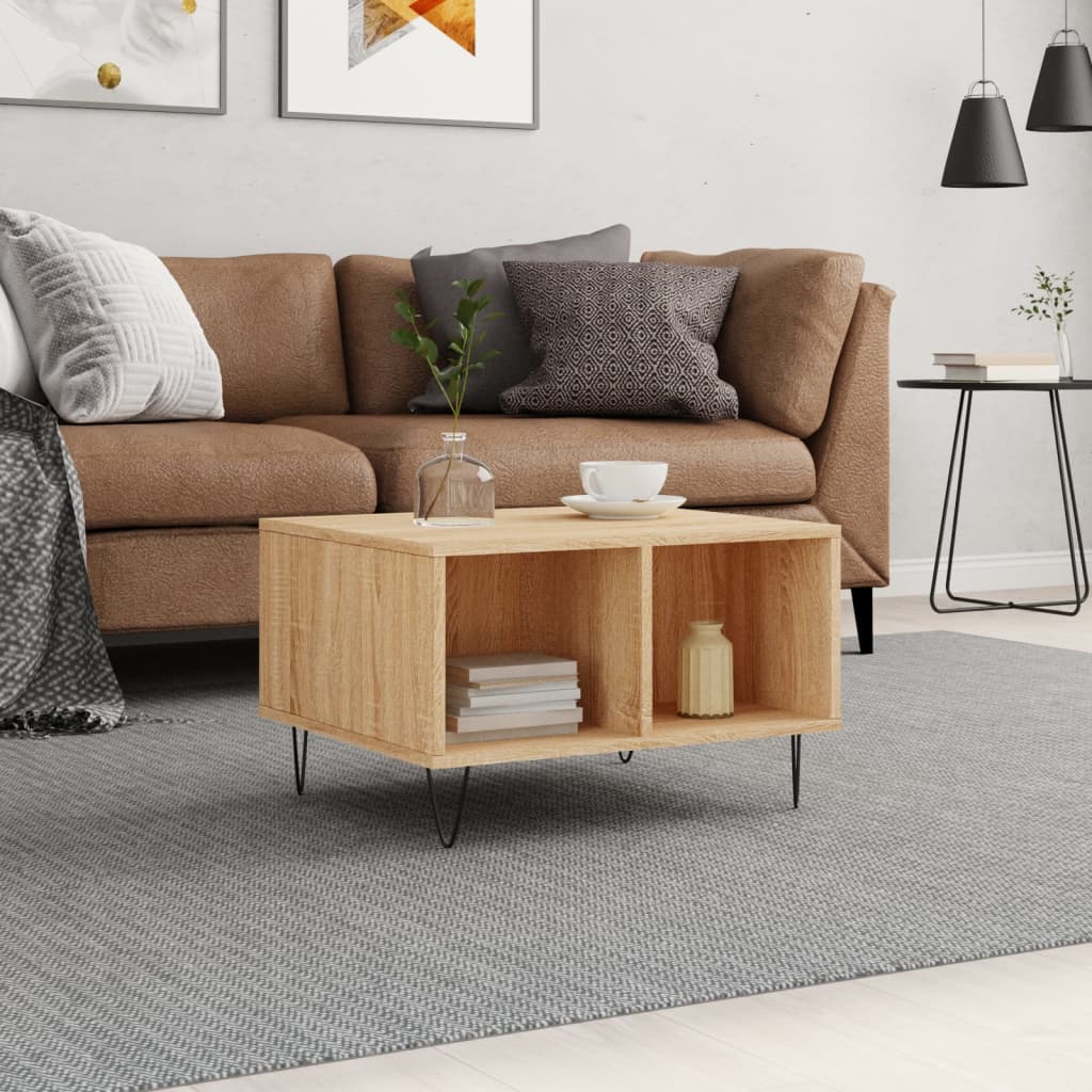 Coffee Table 60X50X36.5 Cm Engineered Wood