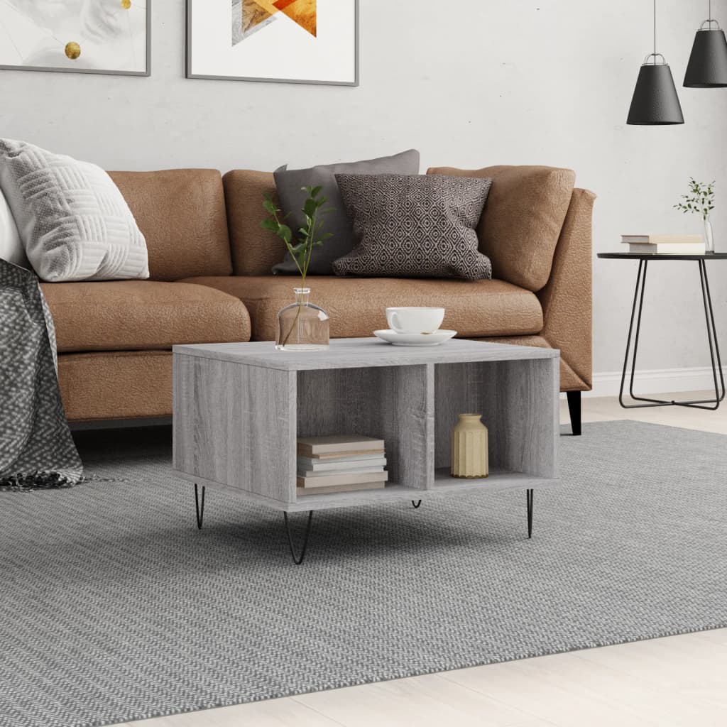 Coffee Table 60X50X36.5 Cm Engineered Wood