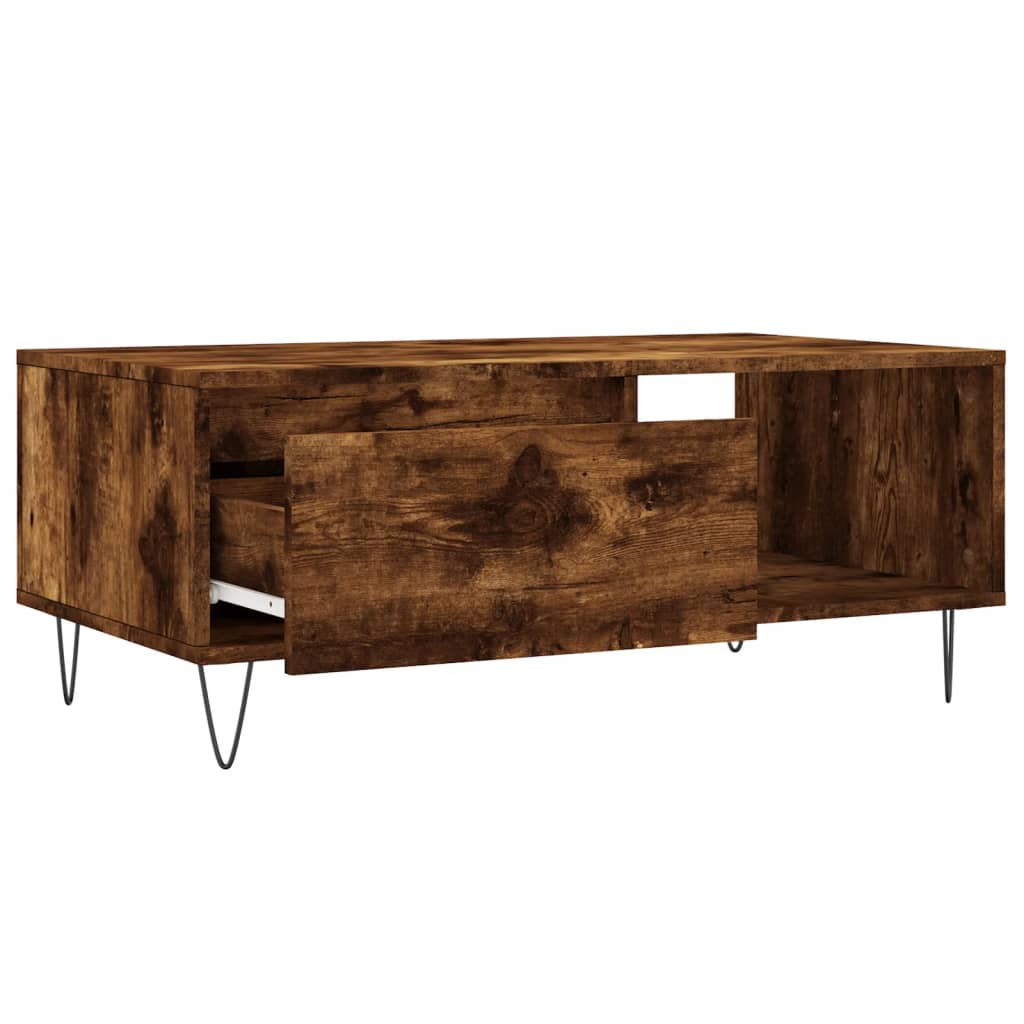 Coffee Table 90X50X36.5 Cm Engineered Wood