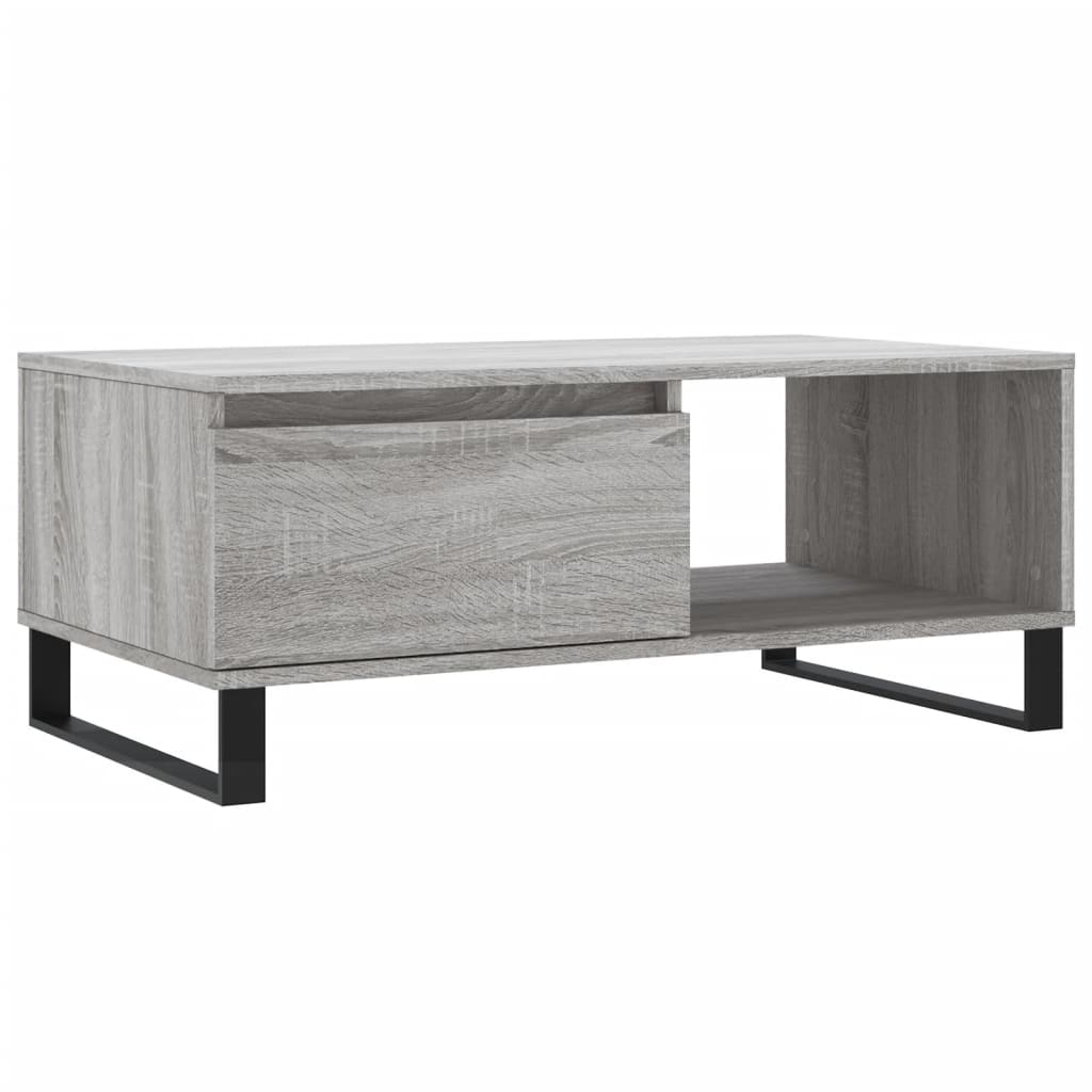 Coffee Table 90X50X36.5 Cm Engineered Wood