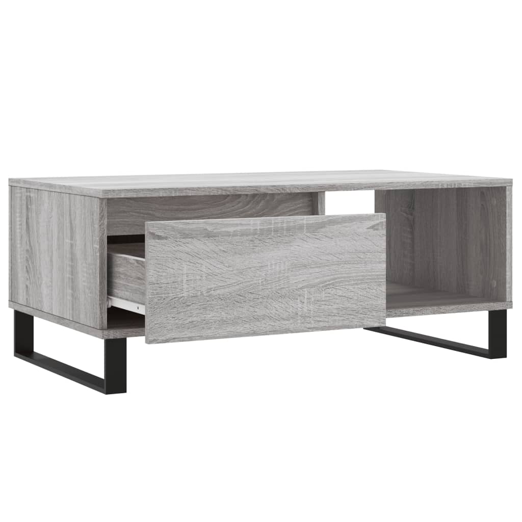 Coffee Table 90X50X36.5 Cm Engineered Wood