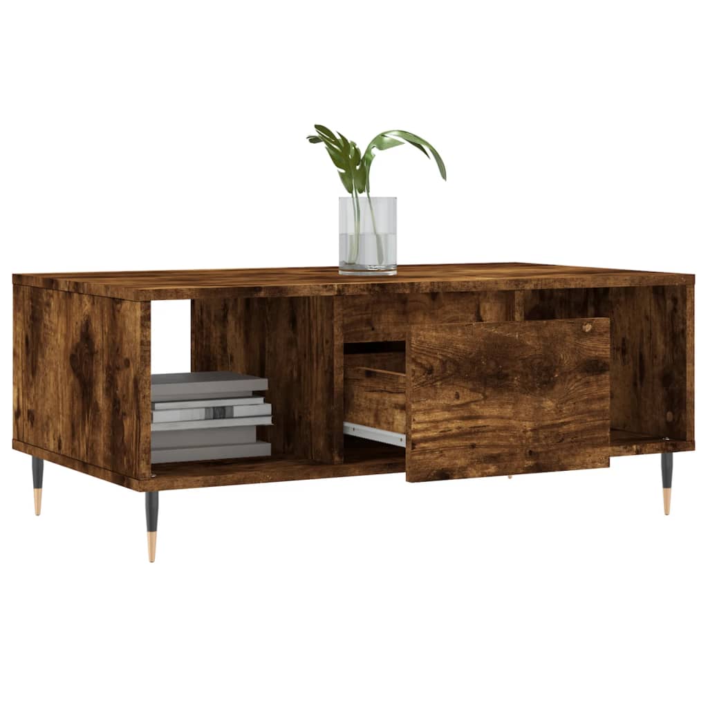 Coffee Table 90X50X36.5 Cm Engineered Wood