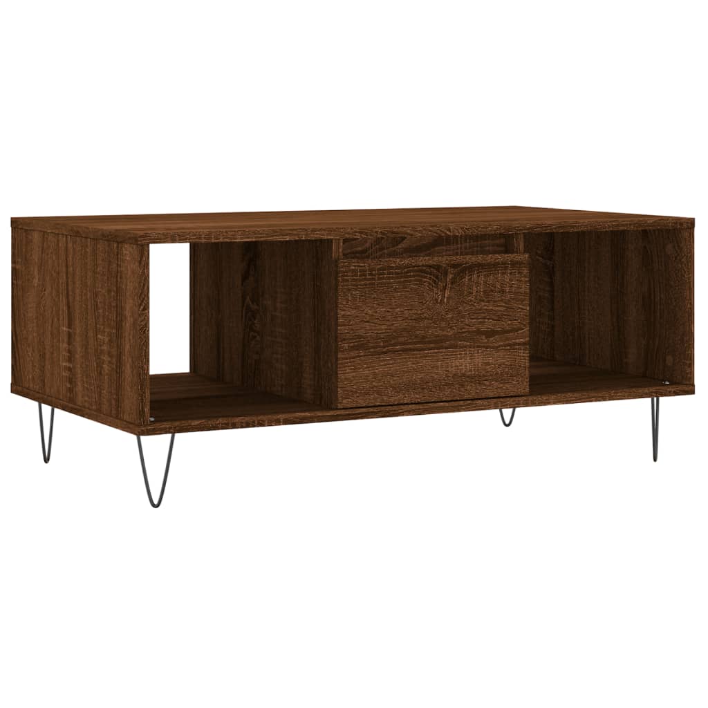 Coffee Table 90X50X36.5 Cm Engineered Wood