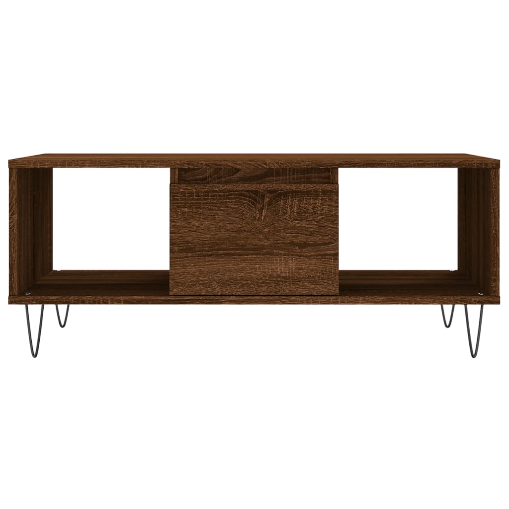 Coffee Table 90X50X36.5 Cm Engineered Wood