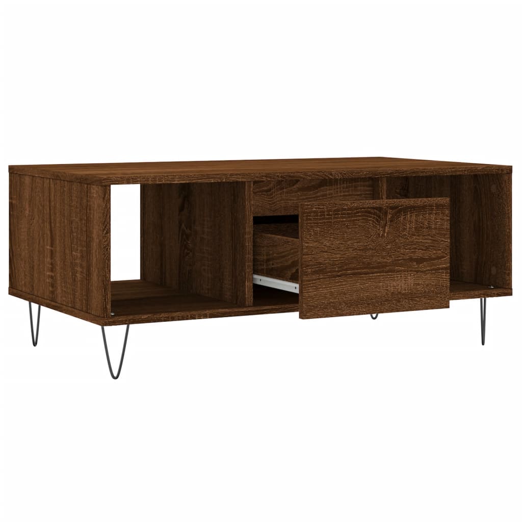 Coffee Table 90X50X36.5 Cm Engineered Wood
