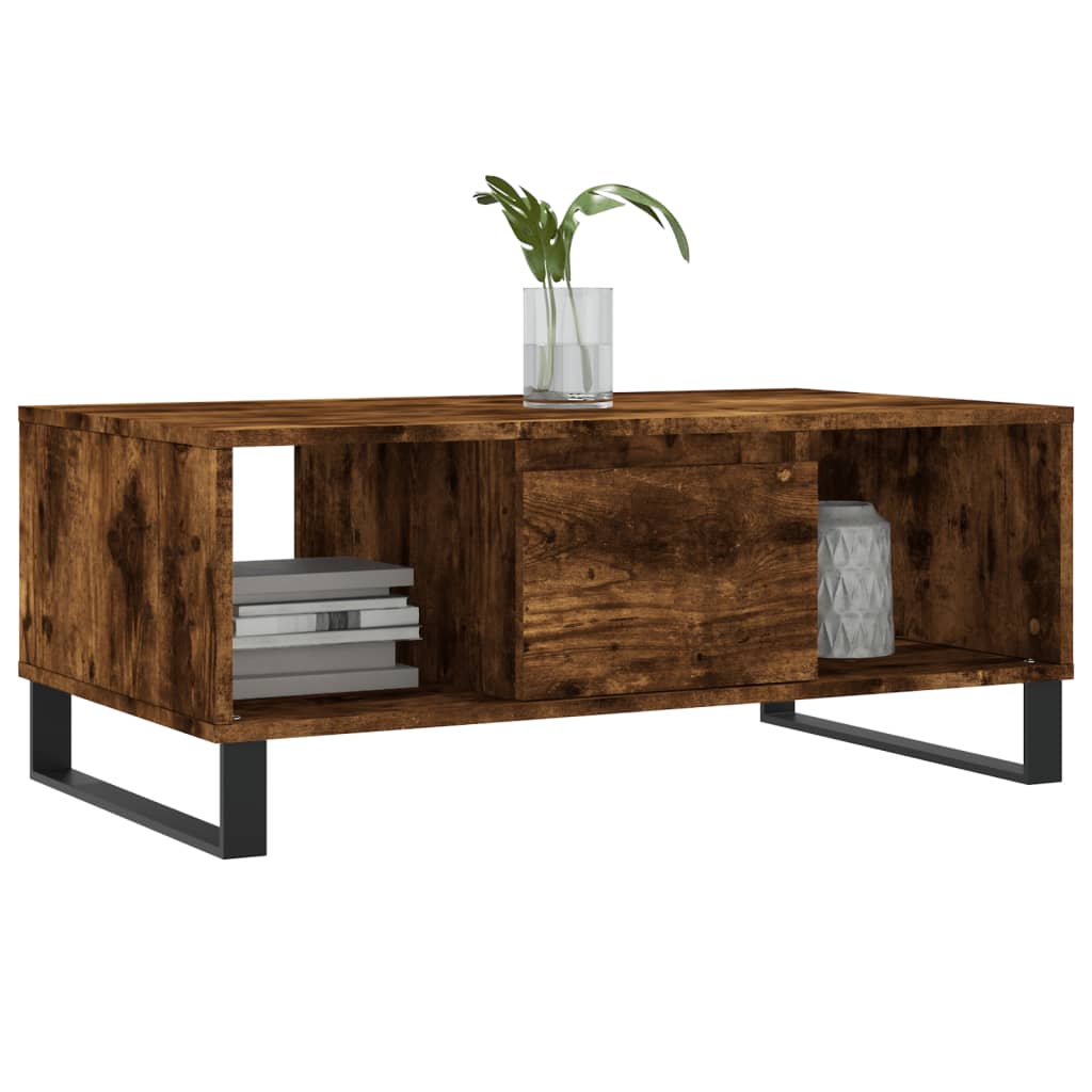 Coffee Table 90X50X36.5 Cm Engineered Wood