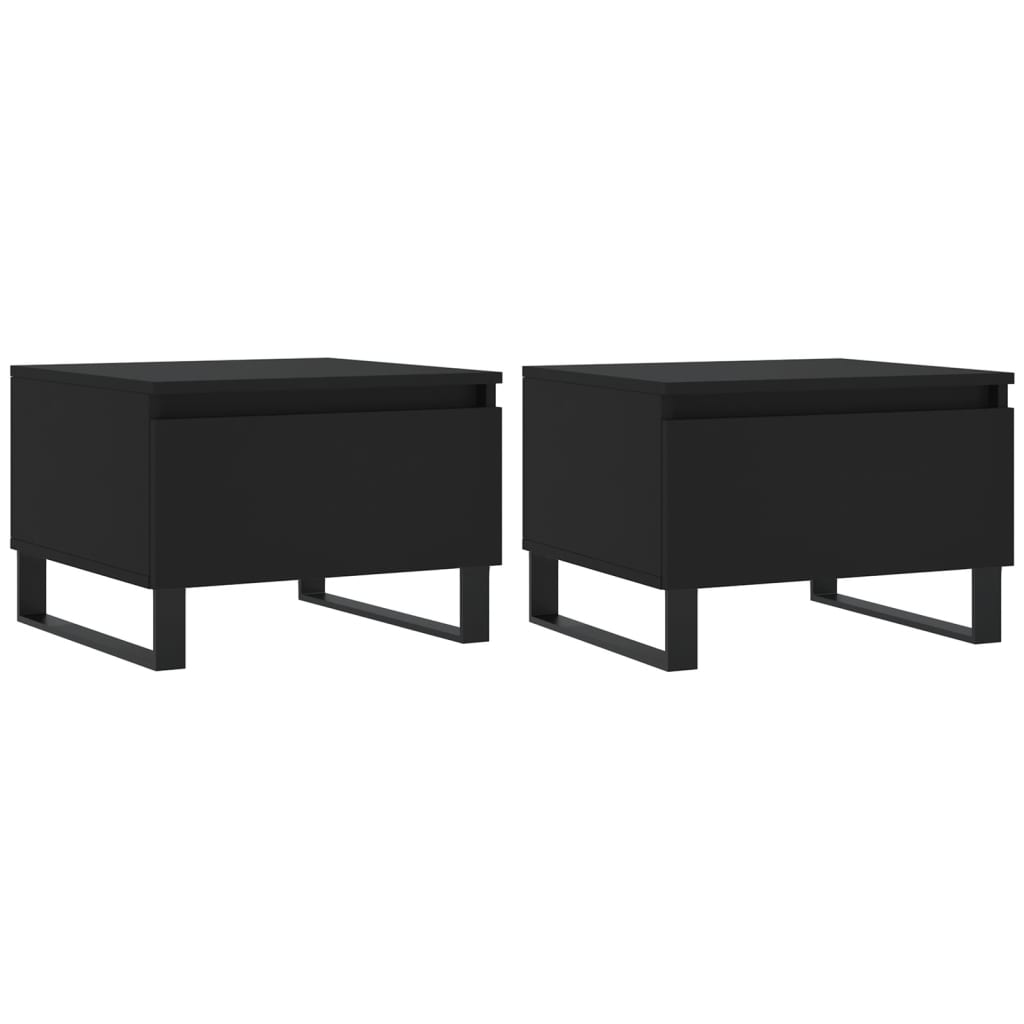 Coffee Tables 2 Pcs 50X46X35 Cm Engineered Wood