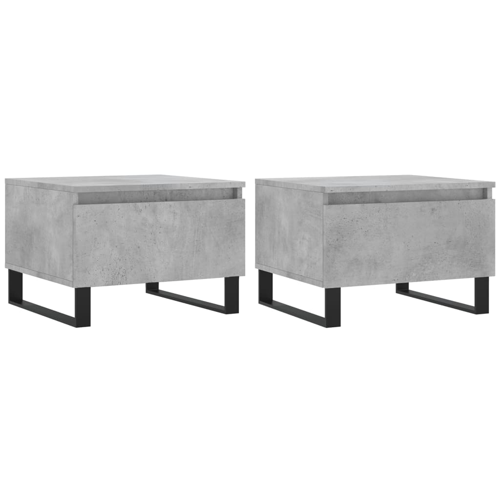 Coffee Tables 2 Pcs 50X46X35 Cm Engineered Wood