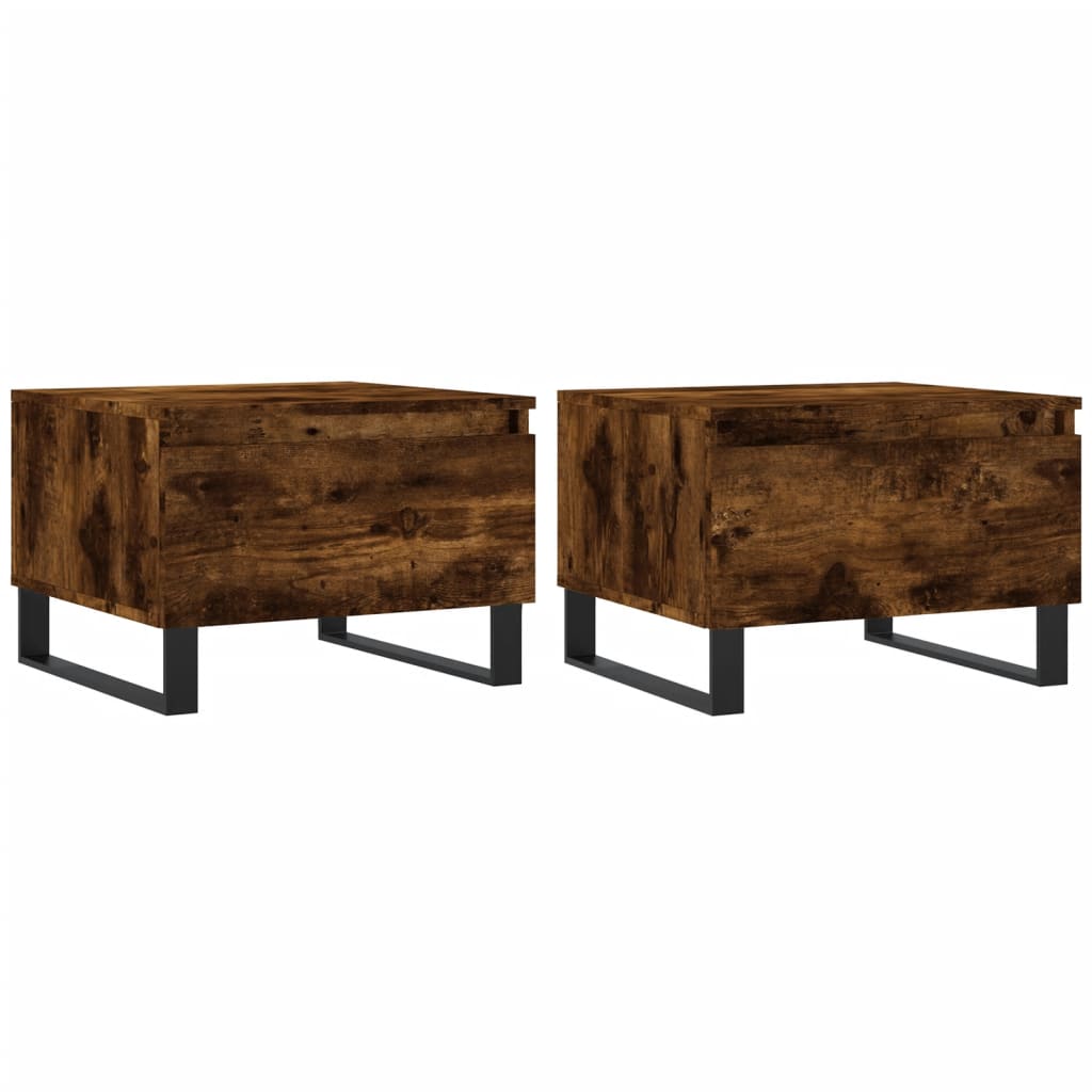 Coffee Tables 2 Pcs 50X46X35 Cm Engineered Wood