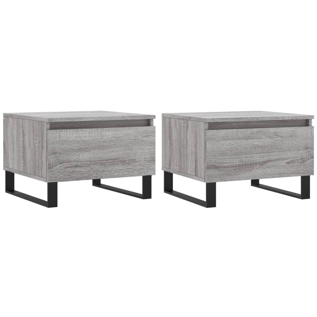 Coffee Tables 2 Pcs 50X46X35 Cm Engineered Wood