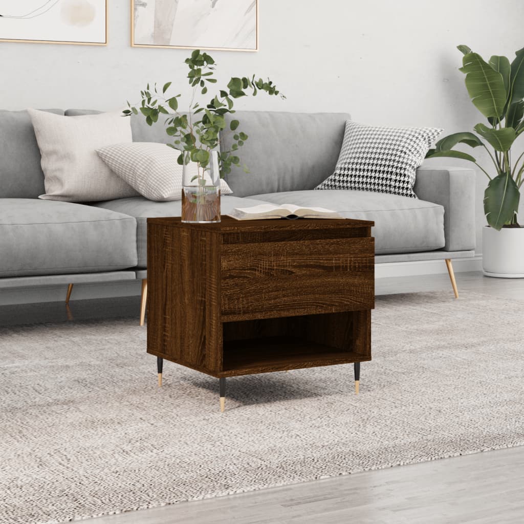 Coffee Table 50X46X50 Cm Engineered Wood