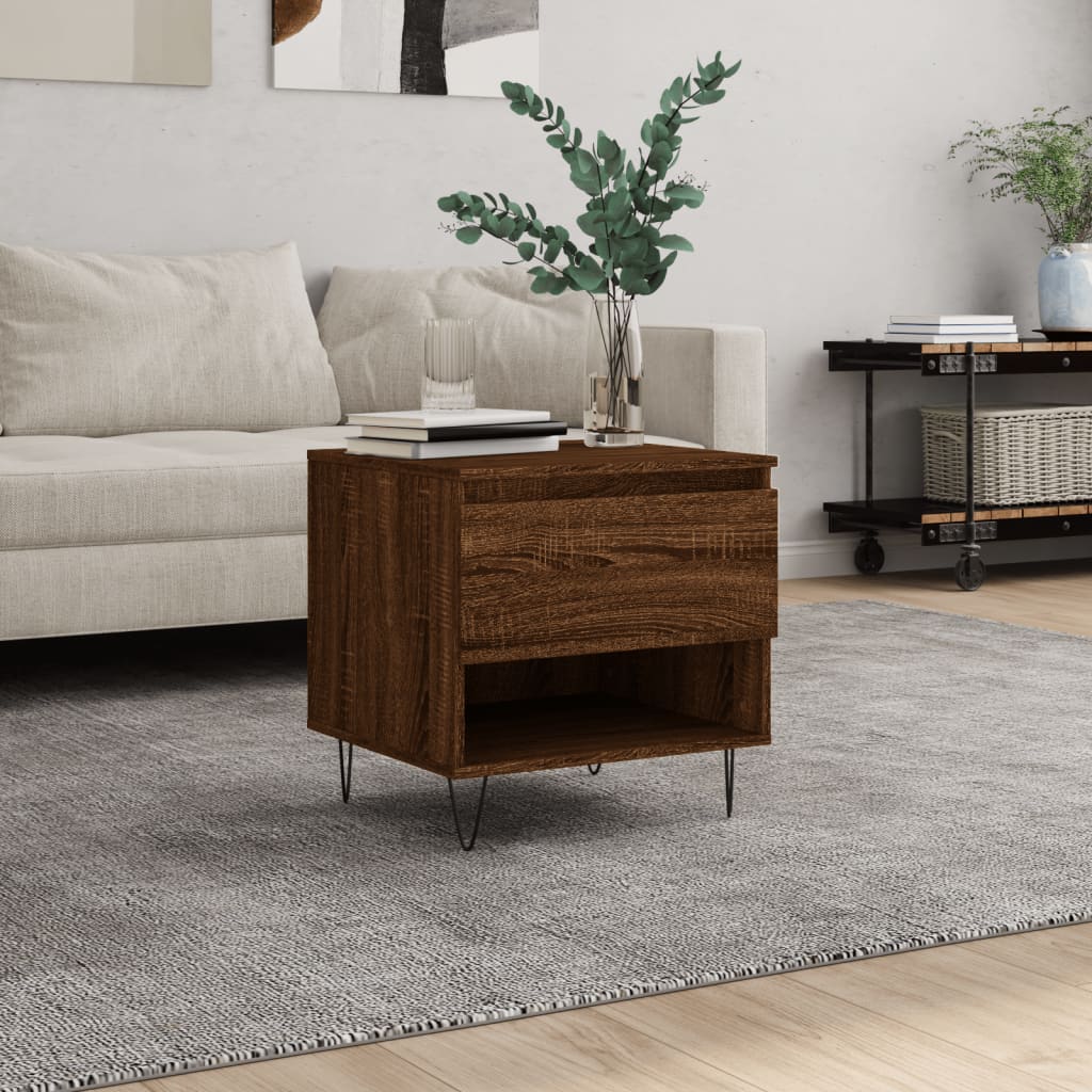 Coffee Table 50X46X50 Cm Engineered Wood