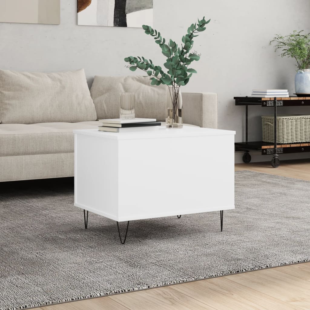 Coffee Table 60X44.5X45 Cm Engineered Wood