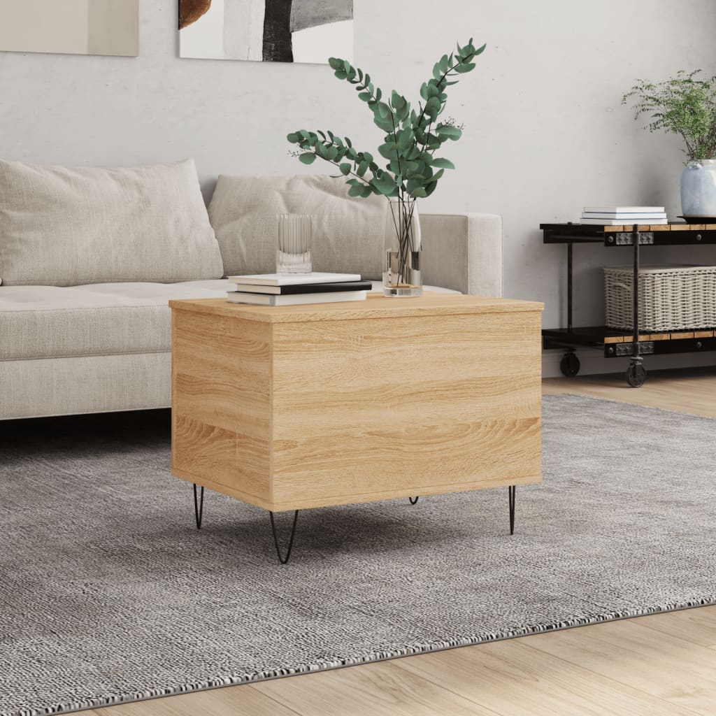 Coffee Table 60X44.5X45 Cm Engineered Wood