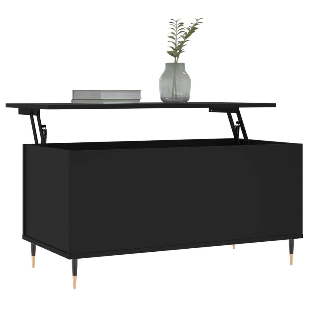 Coffee Table 90X44.5X45 Cm Engineered Wood