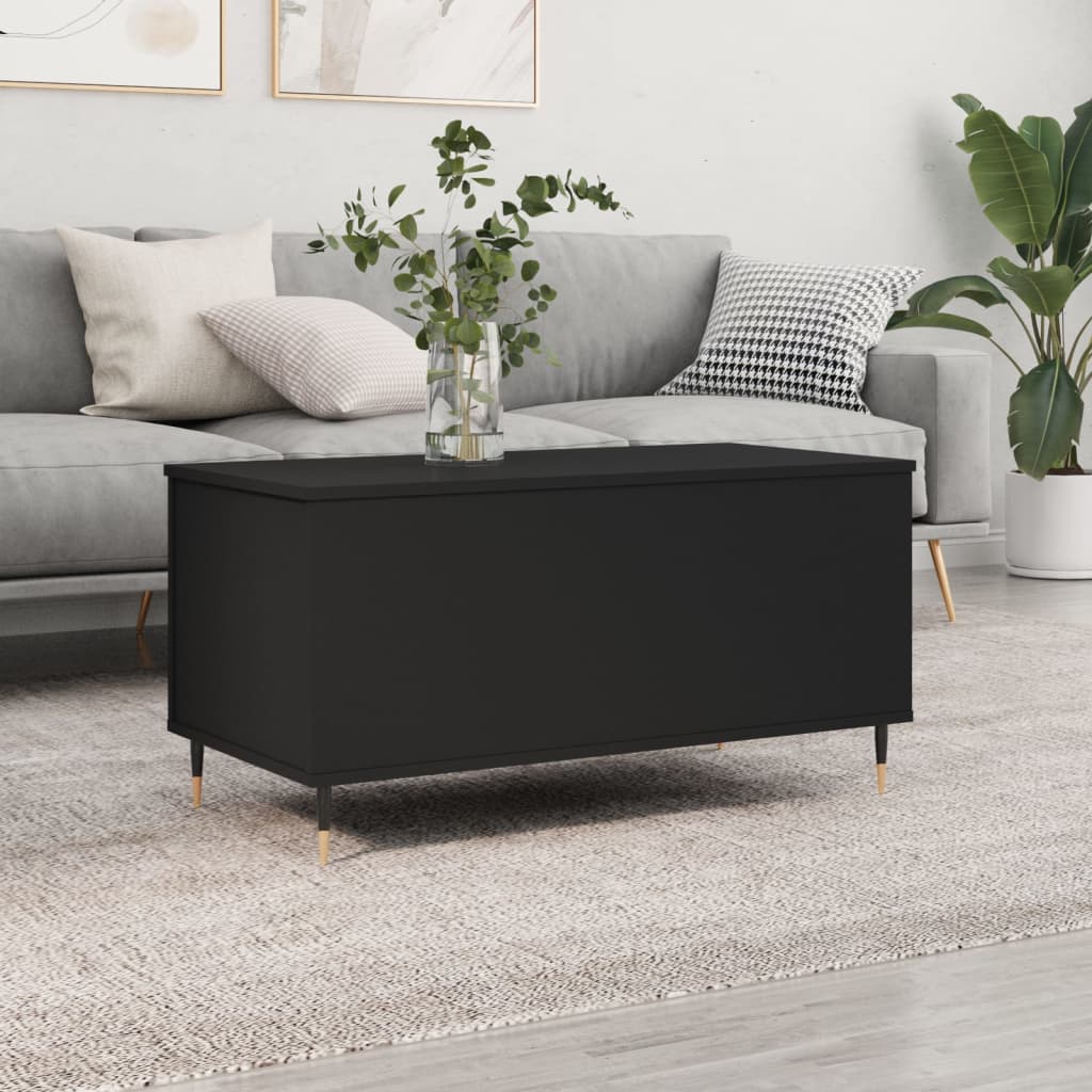 Coffee Table 90X44.5X45 Cm Engineered Wood