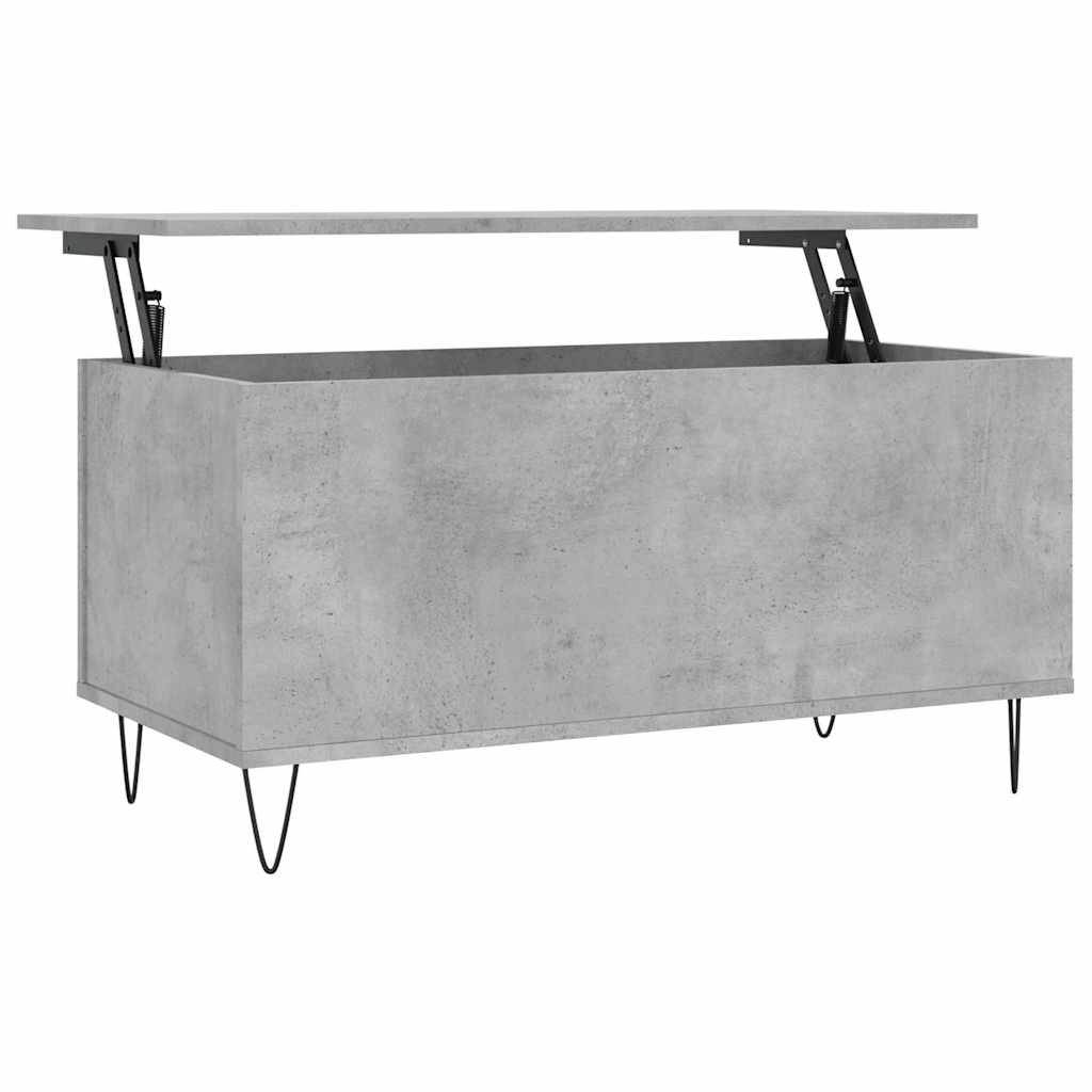 Coffee Table 90X44.5X45 Cm Engineered Wood