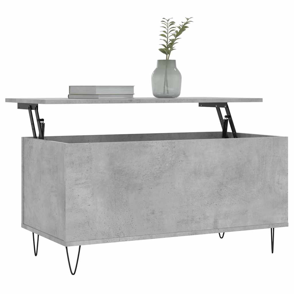Coffee Table 90X44.5X45 Cm Engineered Wood