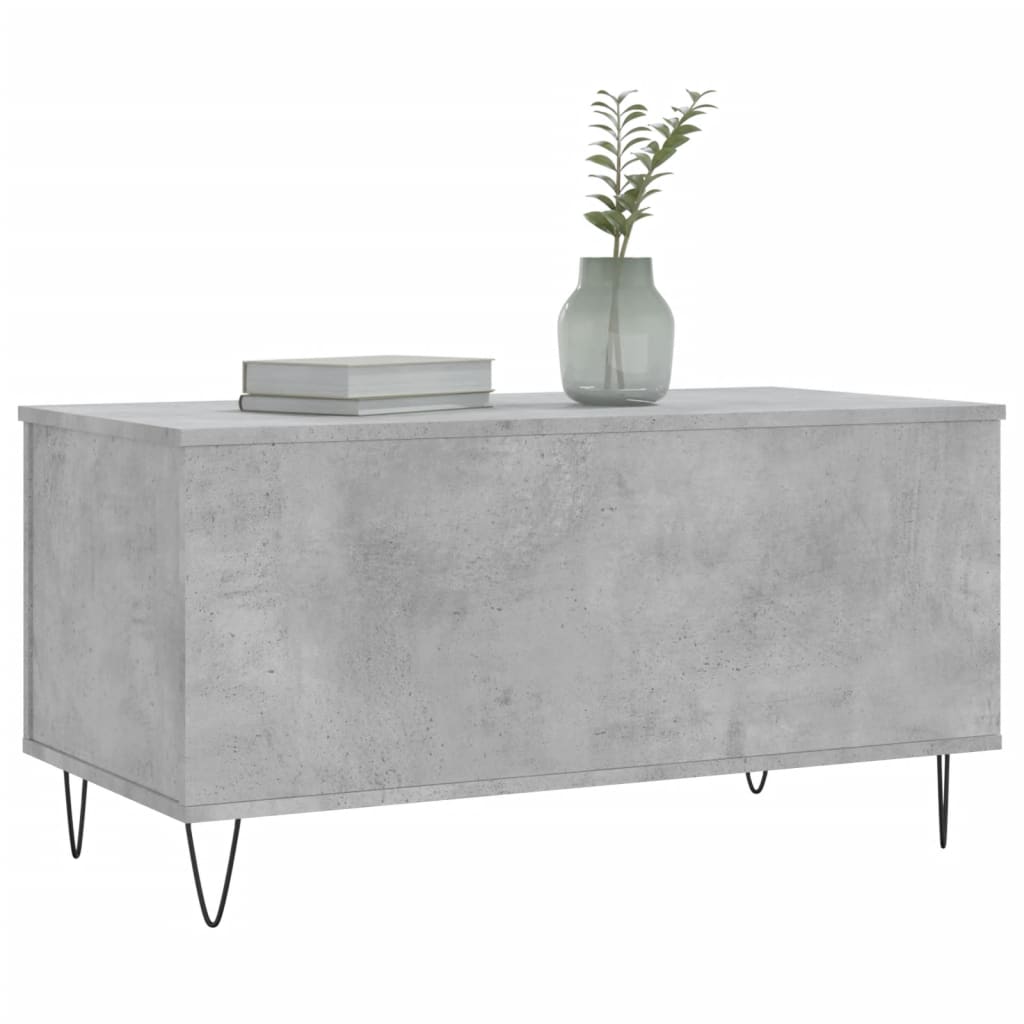 Coffee Table 90X44.5X45 Cm Engineered Wood