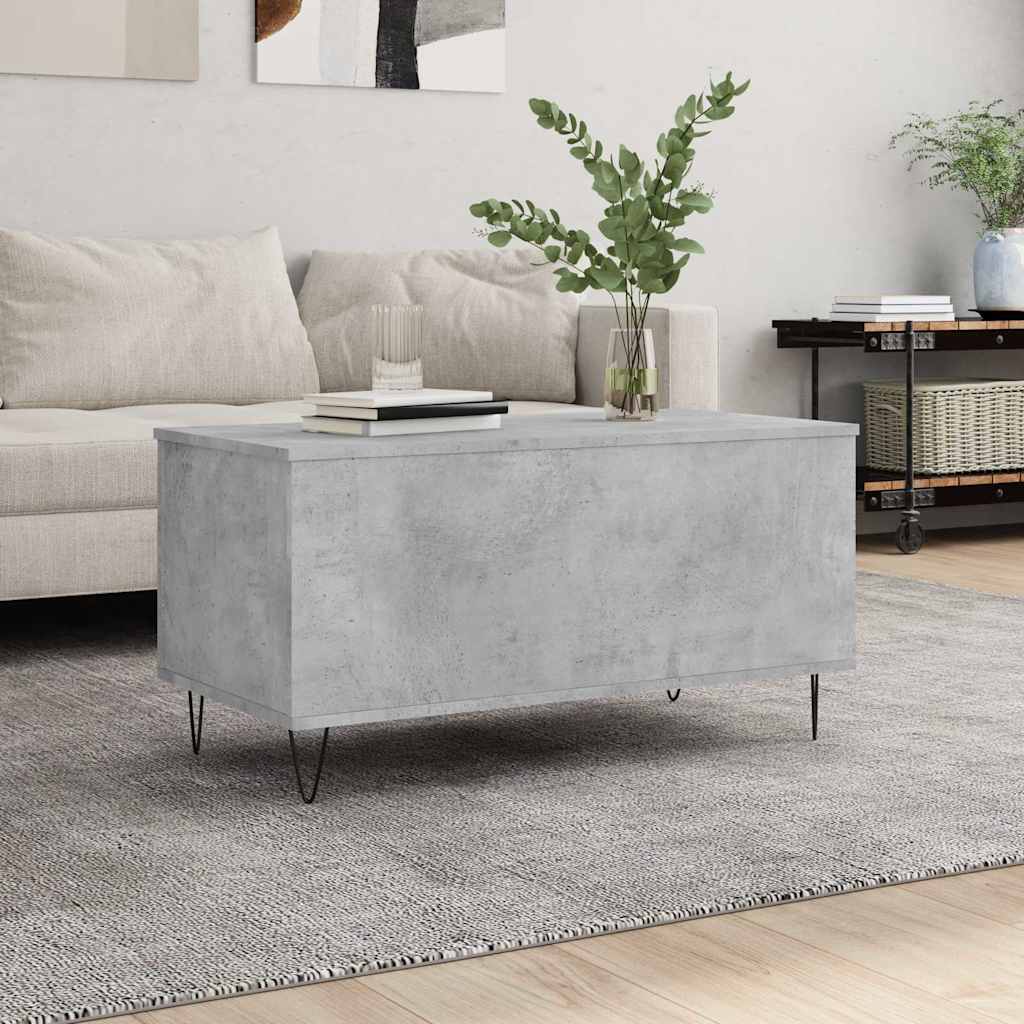 Coffee Table 90X44.5X45 Cm Engineered Wood