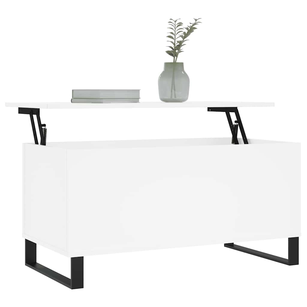 Coffee Table 90X44.5X45 Cm Engineered Wood
