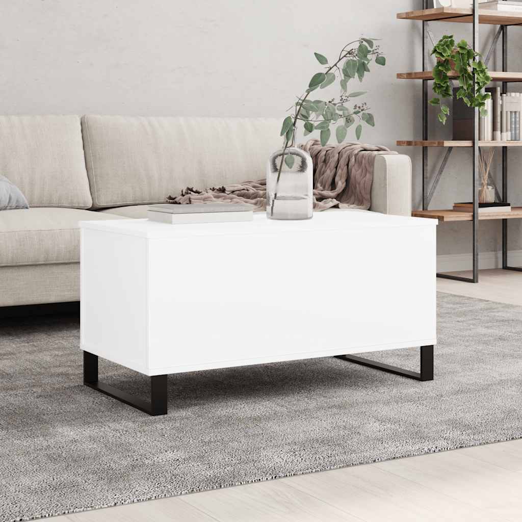 Coffee Table 90X44.5X45 Cm Engineered Wood
