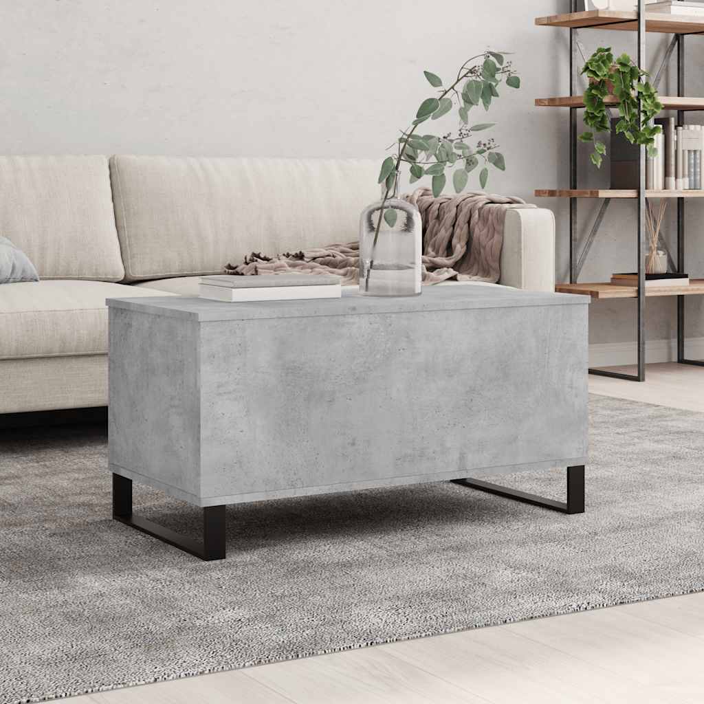 Coffee Table 90X44.5X45 Cm Engineered Wood