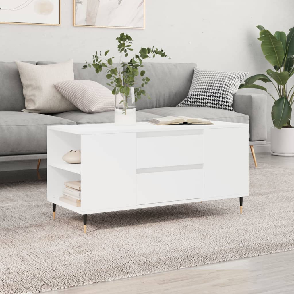 Coffee Table 102X44.5X50 Cm Engineered Wood