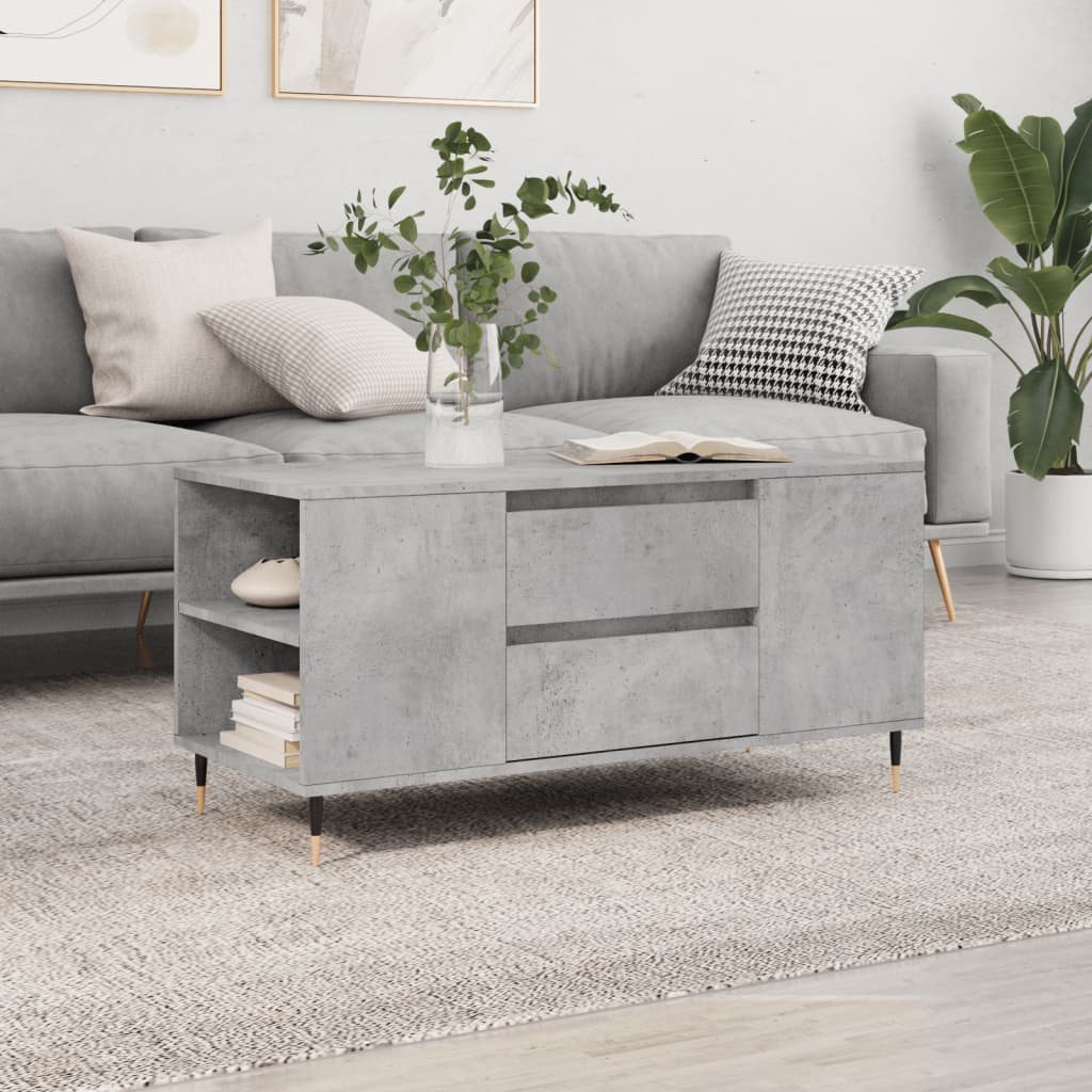 Coffee Table 102X44.5X50 Cm Engineered Wood
