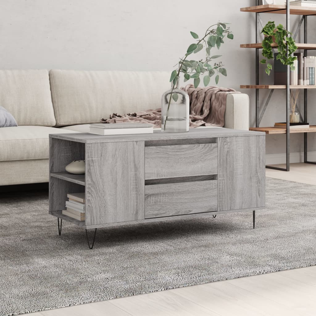 Coffee Table 102X44.5X50 Cm Engineered Wood