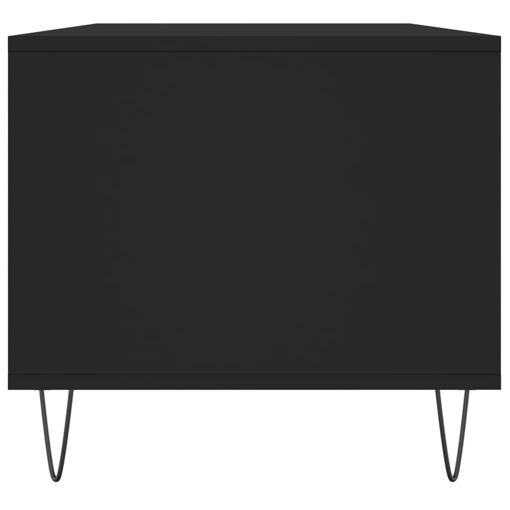 Coffee Table 90X49X45 Cm Engineered Wood Black Oak Brown Oak Smoked Oak White 90
