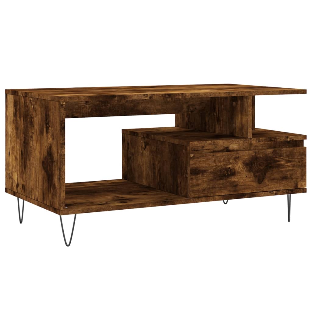 Coffee Table 90X49X45 Cm Engineered Wood